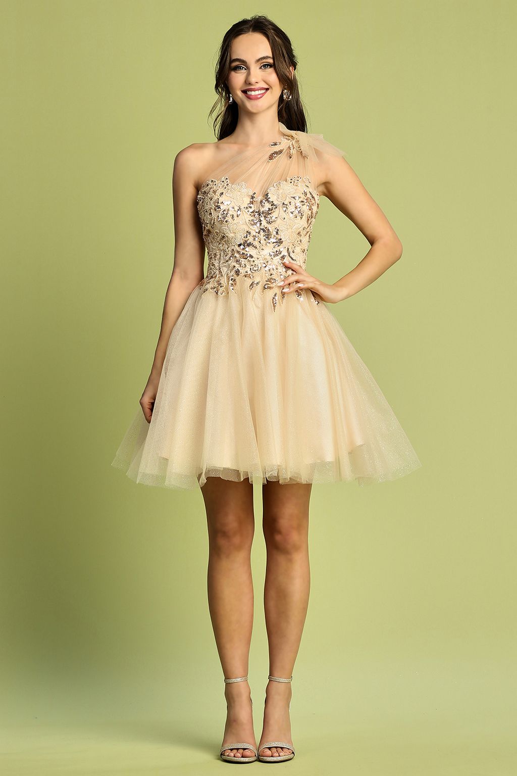 Adora 1054 Homecoming A Line Short Prom Dress