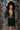Cocktail Dresses Short Cocktail Long Sleeve Fitted Prom Dress Black/Silver