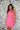 Cocktail Dresses Short Cocktail Sequin Bow Dress Cinderella Pink