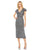 Cocktail Dresses Cocktail Sequin Short Midi Dress Platinum