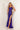 Prom Dresses Long Zigzag Pailettes Formal Prom Sequin Dress Dark Purple/Gold