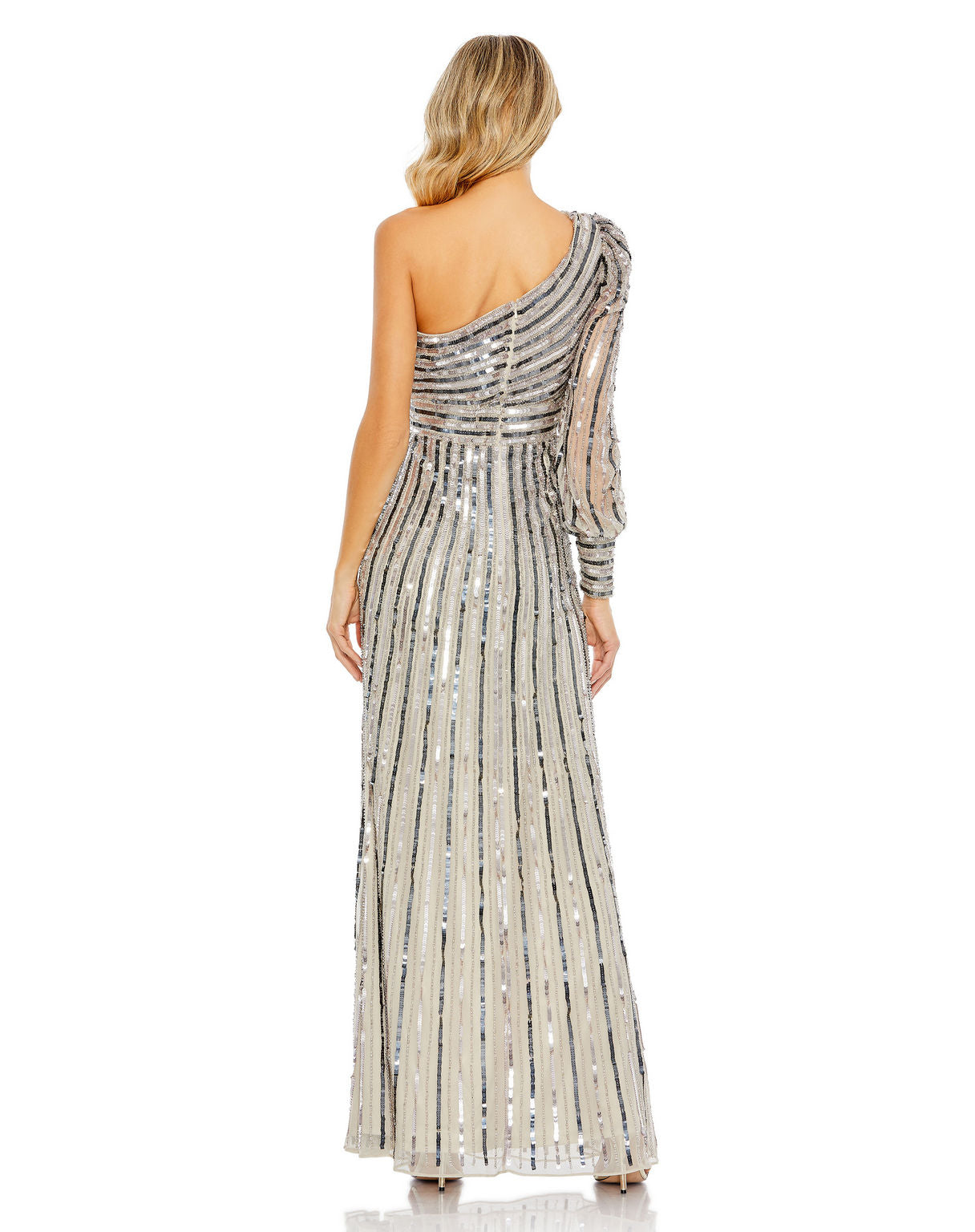 Mac Duggal 10793 Long Formal Prom Sequin Dress