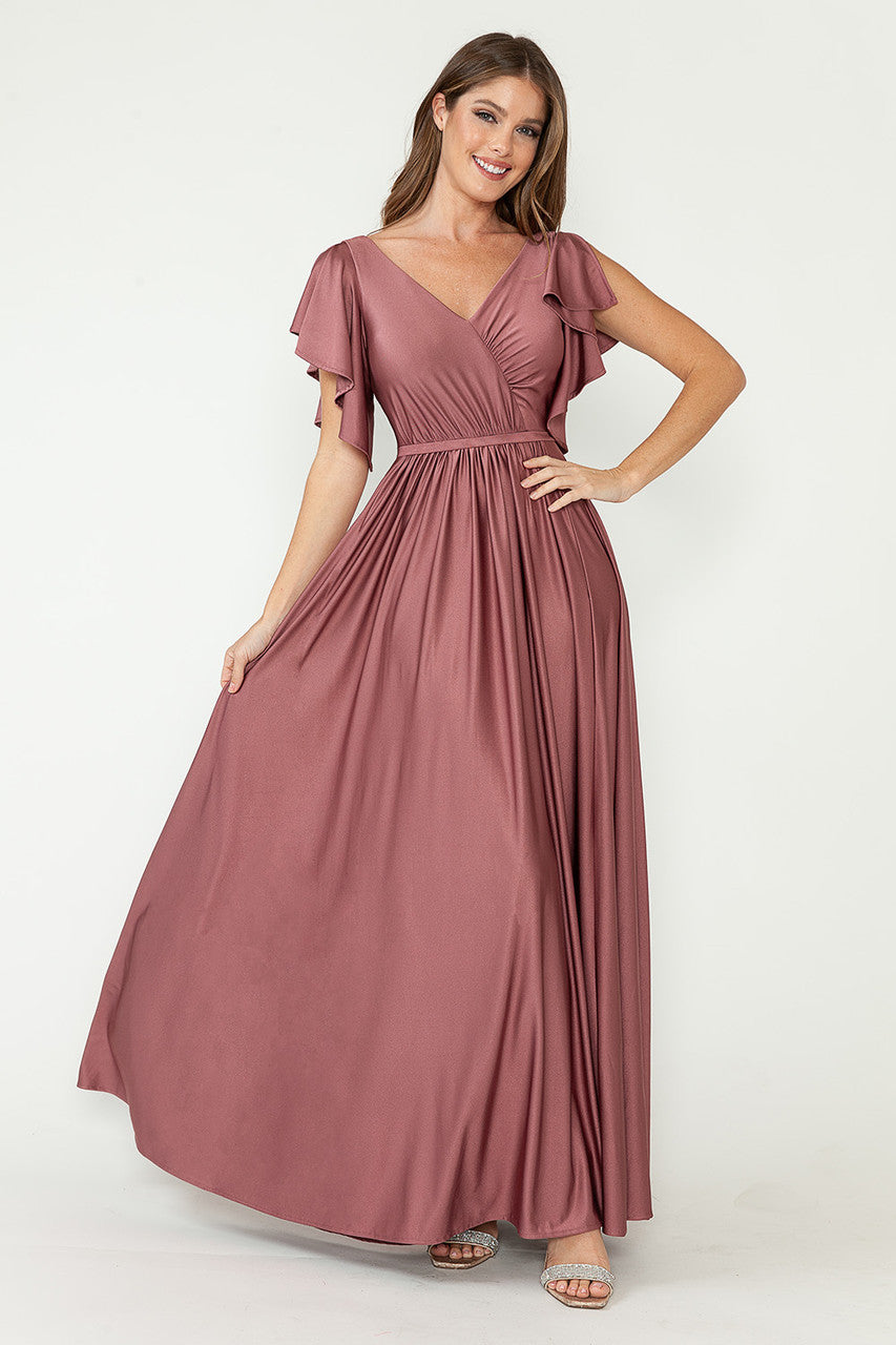 Mother of the Bride Dresses Long Formal Mother of the Bride Dress Lenovia 5277 Mauve