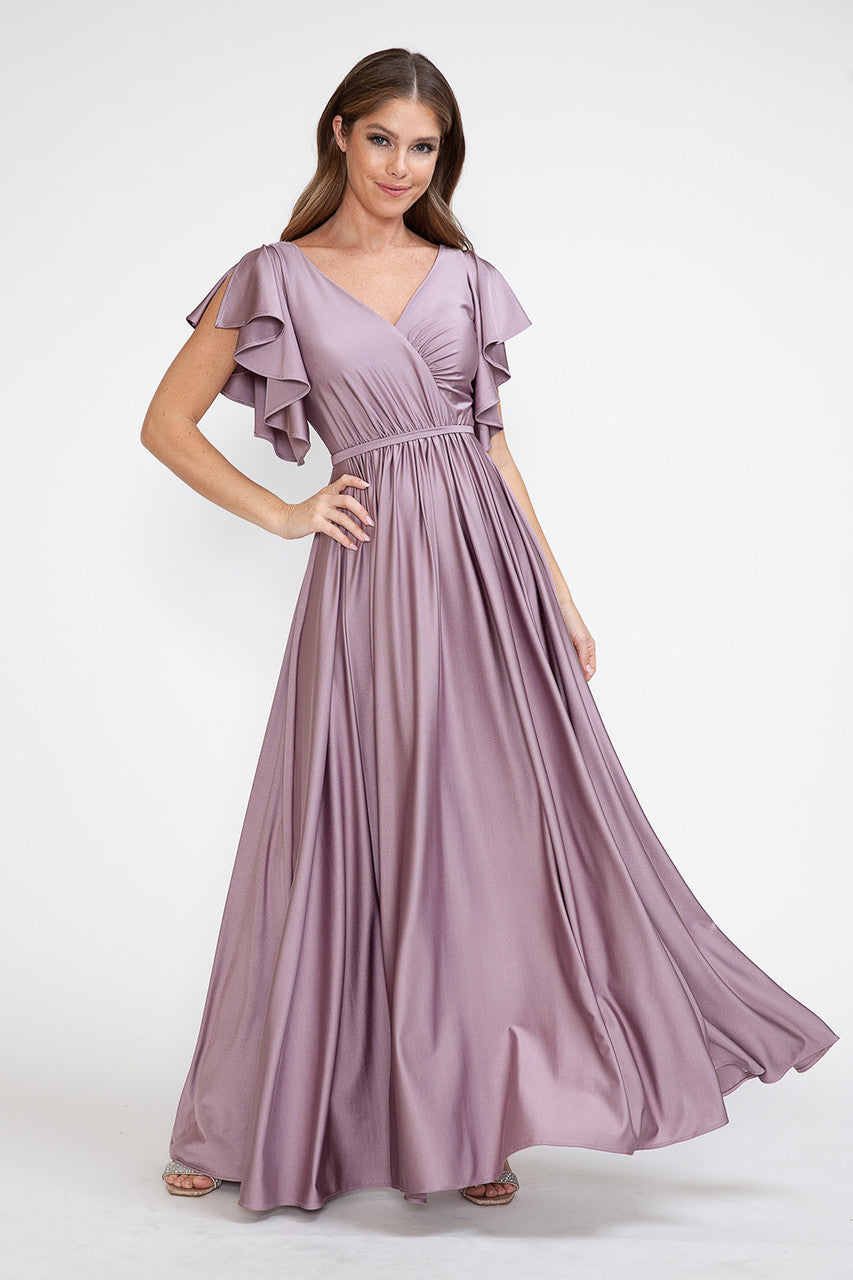 Mother of the Bride Dresses Long Formal Mother of the Bride Dress Lenovia 5277 Plum