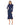 Cocktail Dresses Long Sleeve Sequin Short Cocktail Midi Trumpet Dress Navy