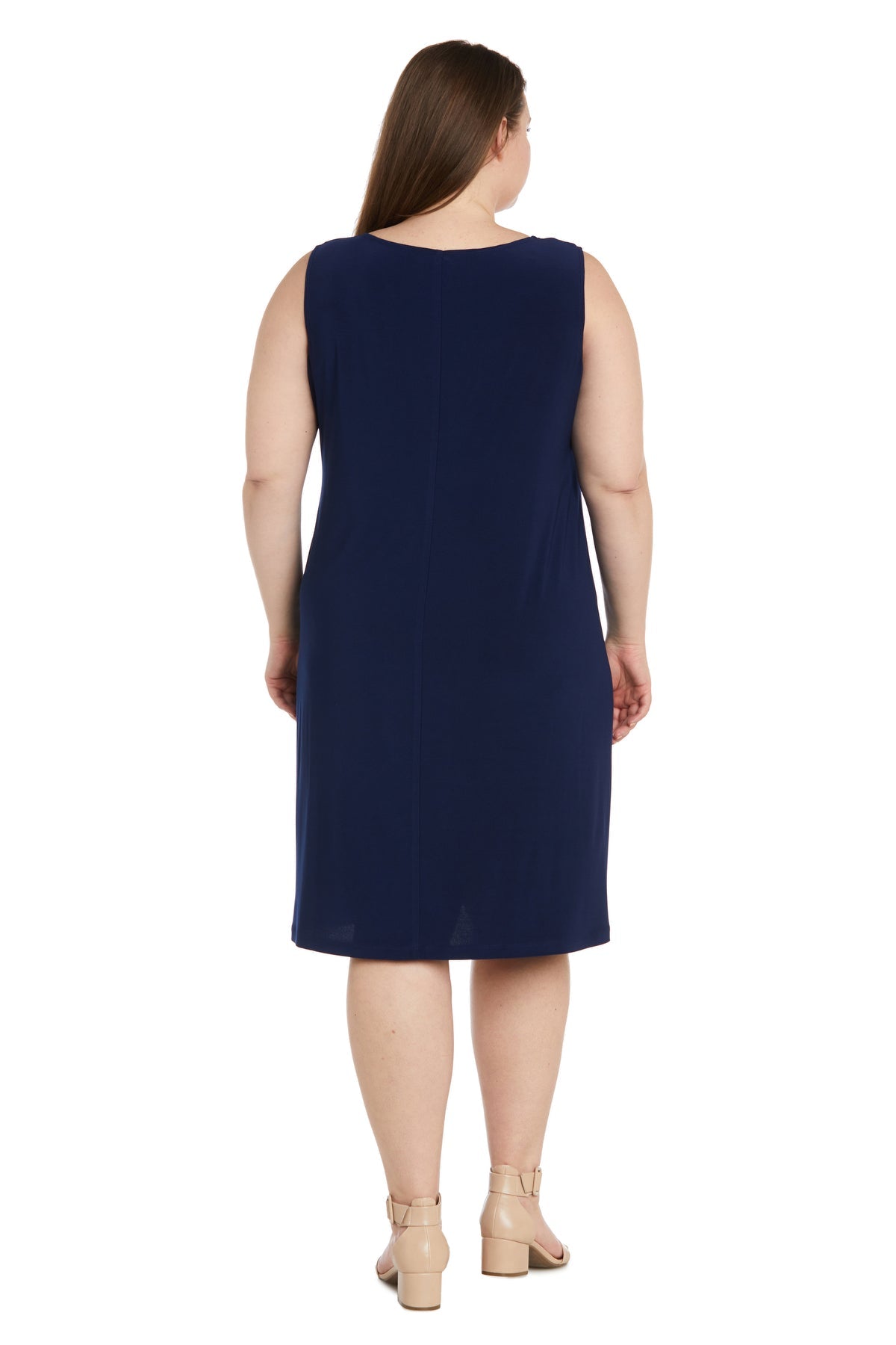 R&M Richards 1089W Short Printed Plus Size Jacket Dress