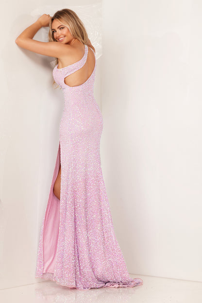 Prom Dresses Cut Out Sequin Formal Prom Long Dress Lilac