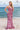 Prom Dresses Long Formal Floral Sequin Evening Prom Dress Pink/Silver