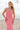 Prom Dresses Long Fitted Formal Beaded Lace Prom Dress Candy Pink