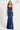 Prom Dresses Fitted Long Formal Sequin Slit Prom Dress Navy