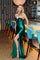 Prom Dresses Long Formal Fitted Slit Corset Prom Dress Dark Emerald