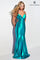 Prom Dresses Long Beaded Lace Formal Evening Prom Dress Peacock