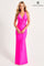 Prom Dresses Formal Long Fitted Evening Prom Dress Hot Pink