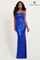 Prom Dresses Long Formal Sequin Metallic Prom Dress Royal