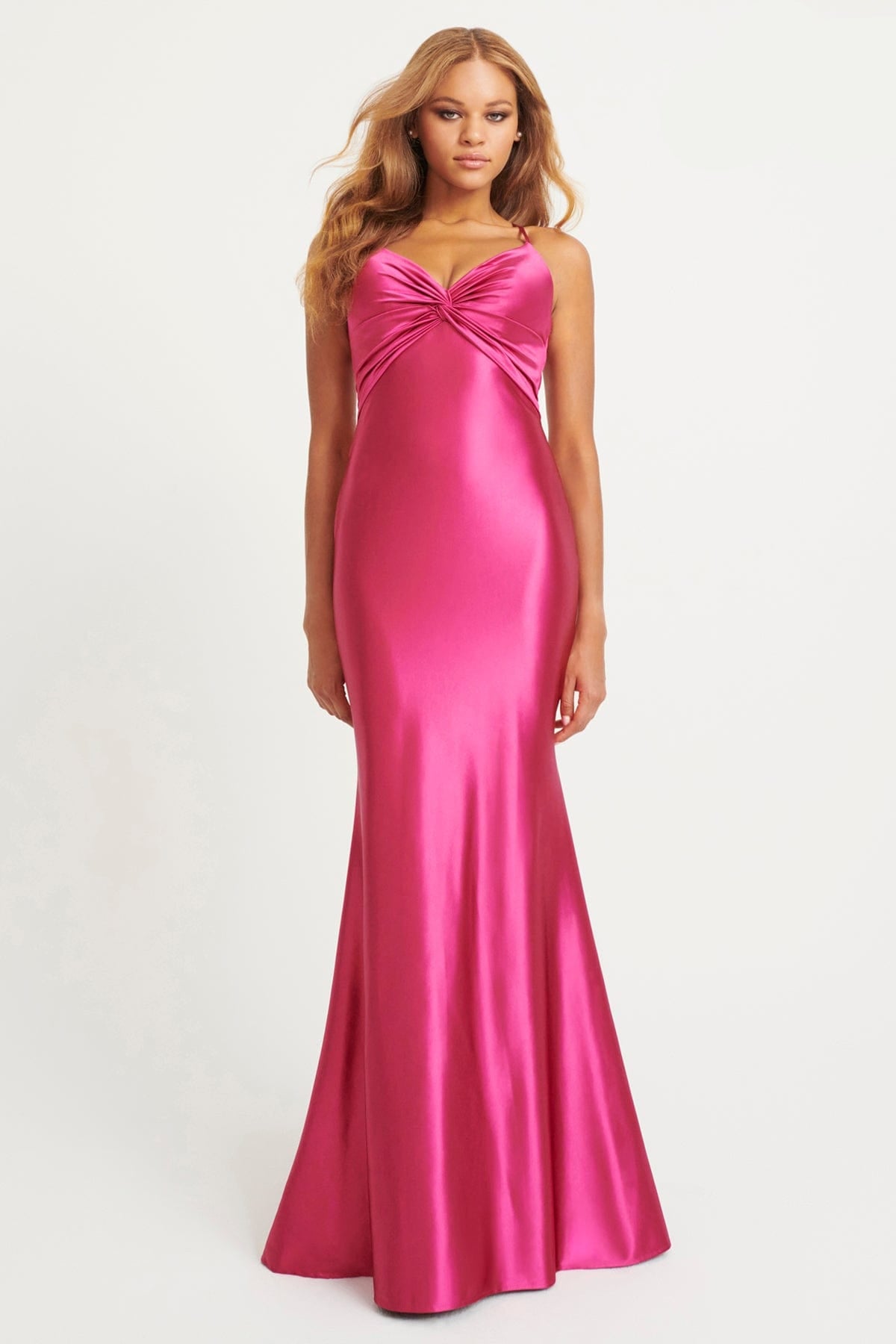 Prom Dresses Long Formal Fitted Prom Evening Dress Raspberry