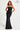 Prom Dresses Long Prom Fitted Ruched Formal Beaded Dress Black