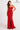 Prom Dresses Long Formal Lace Applique Prom Dress Red