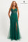 Prom Dresses A Line Beaded Long Formal Lace Prom Dress Forest Green