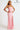 Prom Dresses Beaded Applique Long Formal Lace Prom Dress Light Pink