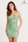Homecoming Dresses Homecoming Short Beaded Applique Cocktail Dress Sage