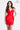 Homecoming Dresses Homecoming Short Pleated Corset Mini Cocktail Dress Red