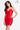 Homecoming Dresses Homecoming Short Pleated Corset Cocktail Mini Dress Red