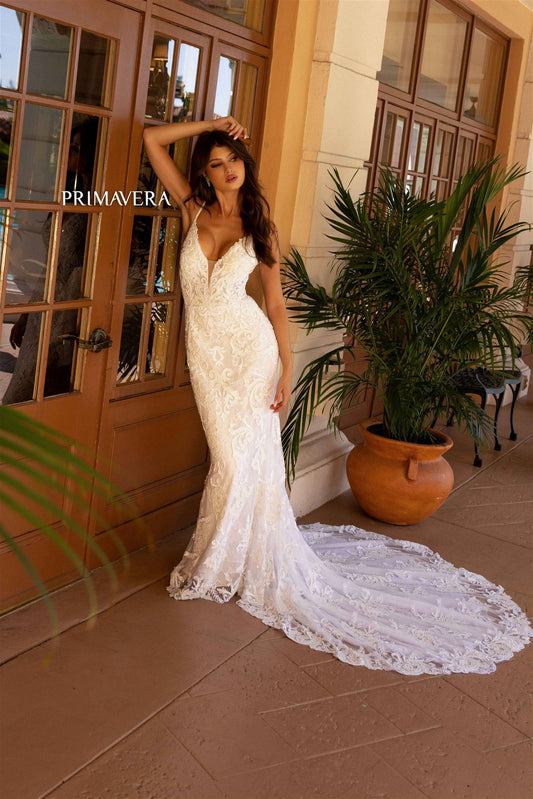 Wedding Dresses Fitted Long Wedding Dress Ivory