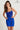 Homecoming Dresses Homecoming Fitted Short Sequin Applique Cocktail Dress Royal
