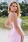 Homecoming Dresses Homecoming Short Beaded Tiered Cocktail Dress Light Pink