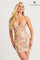 Homecoming Dresses Sequin Floral Homecoming Short Cocktail Dress Spring