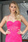 Homecoming Dresses Homecoming Fitted Lace Corset Short Cocktail Dress Hot Pink
