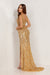 Prom Dresses Long Prom Formal Sequin Dress Gold
