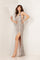 Prom Dresses Sequin Halter Prom Formal Long Dress Silver