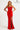 Prom Dresses Long Prom Slit Formal Sequin Dress Red