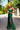 Prom Dresses Fitted Slit Long Formal Evening Prom Dress  Dark Emerald
