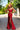 Prom Dresses Fitted Slit Long Formal Evening Prom Dress  Red