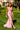 Prom Dresses Fitted Slit Long Formal Evening Prom Dress Light Pink