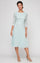 Mother of the Bride Dresses Short Mother of the Bride Petite Lace Tea Length Two Piece Dress Fresh Mint