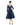 Cocktail Dresses Long Sleeve A Line Cocktail Tea Length Dress Midnight