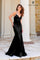 Prom Dresses Long Formal Fitted Prom Mermaid Dress Black