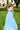 Prom Dresses Long Formal Floral Applique Cocrset Prom Dress Light Blue