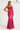 Prom Dresses Long Beaded Corset Fitted Formal Prom Dress Raspberry