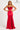 Prom Dresses Long Fitted Corset Slit Formal Prom Dress Red