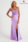 Prom Dresses Long Formal Beaded Applique Corset Prom Dress Lilac