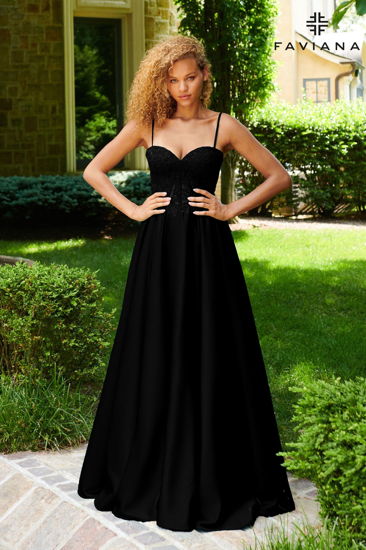 Prom Dresses Long Formal Lace Ball Gown Prom Dress Black