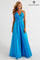 Prom Dresses Beaded Long Ball Gown Lace Prom Dress Aqua