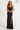 Prom Dresses Long Fitted Formal Beaded Slit Prom Dress Black