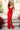 Prom Dresses Beaded Slit Long Formal Fitted Prom Dress Red