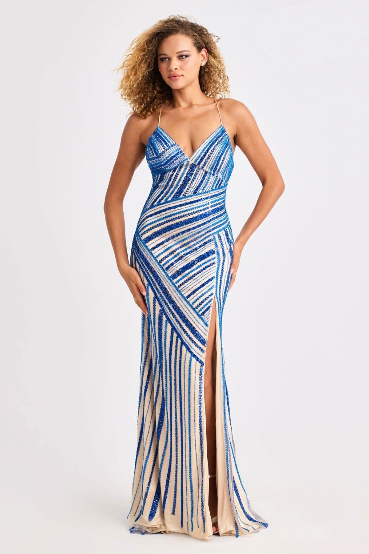Faviana 11270 Beaded Slit Long Formal Fitted Prom Dress The Dress Outlet Faviana 11270 Beaded Slit Long Formal Fitted Prom Dress The Dress Outlet
