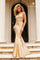Prom Dresses Prom Long Mermaid Sequin Applique Formal Dress Gold